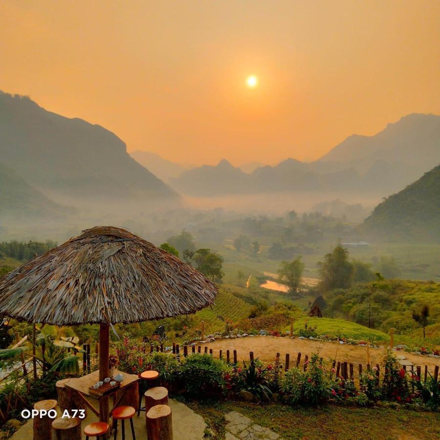 Du Gia Panorama Ecologde Apartment Lang Cac Bagian luar foto